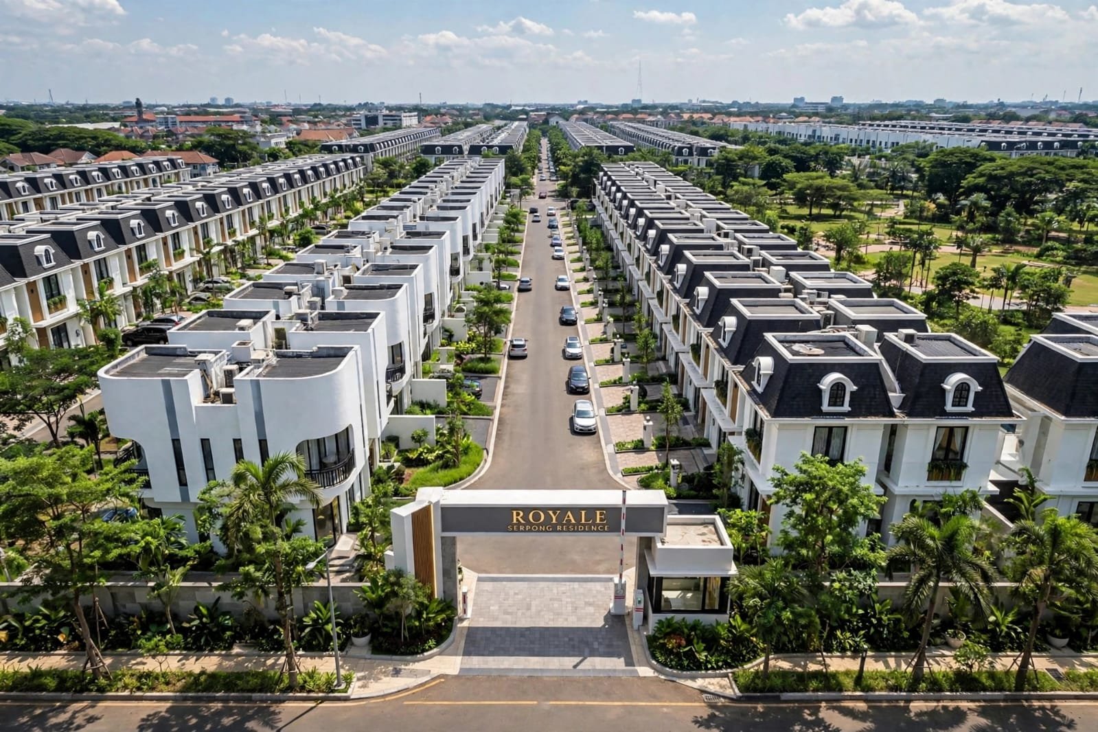 Lingkungan Asri dan Hijau Royale Serpong Residence