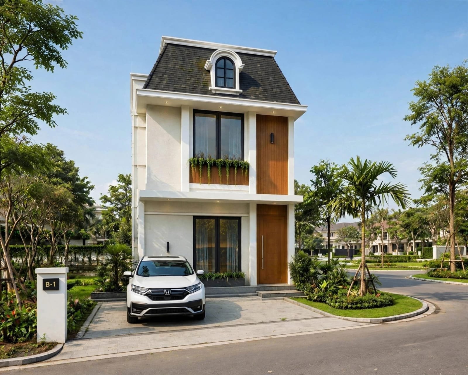 Tampilan Depan Unit Royale Serpong Residence